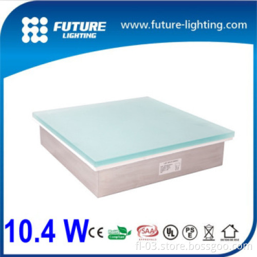 12V RGB led driveway glass brick Garden decorative light